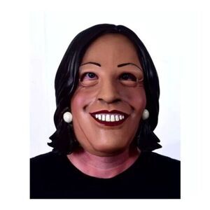 VP Kamala Harris Mask - Rubber Latex - Politician -‎ Deluxe Costume Accessory
